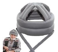 Protective Helmet for Elderly Thick Breathable Anti Fall Safety Helmet Soft Adjustable Head Protection Concussion Helmet for Home Gardening Walking
