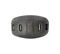 Protective Hockey Guard, Helmet Chin Cup, 6x4Inch Padded Gear for Secure Feature, Comfortable Foam Cushion with Build, Stylish Sports Design, Training Accessory for Team Practices and Competitions