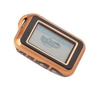 Protective Key Shell Cover for Starline E60 E61 E62 E90 E91 Russian Two Way Car Alarm Remote Providing Full Coverage and Secure Fit (Gold Black)