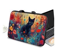 Protective Laptop Case Sleeve 13 inch with Handle and Zipper, Tablet Carrying Case Laptop Cover Briefcase Portable Tote Bag for Men Women, Sugar Cat