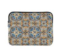 Protective Laptop Sleeve Animals Laptops Case Pink Universal Mens Travel Computer Cover for Computer Air 13 Inch Case Classical Colorful Blue White Prints Medium