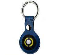 Protective Leather Case for Brook Pocket Auto Catch Light with Portable Anti-Lost Keychain(Blue)