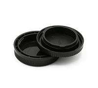 Protective Lens Cap Set Protective Front and Rear Lens cover compatible with Sony E FE Mount Bayonet, Alpha ILCE- NEX - FE 100-400mm FE 12-24mm E 18-135mm E 50mm 16-55mm 3.5-5.6 E 16mm 2.8 E ALC-R1EM