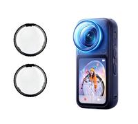 Protective Lens for Insta 360 X6 Camera PC Hard Lens Cover Anti-Scratch & HD Clarity Screw Lock Mount Camera Accessories