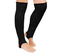 Protective Level 5 HPPE anti cut gaiters suitable for gardening, rock climbing, and mountaineering with construction and ergonomic design for extended wear (B)