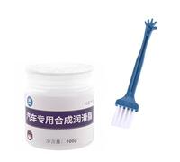 Protective Lubricating Grease Agent for Vehicle Maintenance Prevents Squeaking on Hinges Seals and Tracks Brush Provided Versatile Lubricating Grease Maintenance Agent