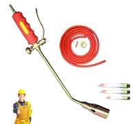 Protective Method New Propane Torch Weed Burner Kit,Flame Thrower Weed Torches Tank for Outside Home Use for Weeding, Roofing, Melting Snow, Remove The Hair from Meat, and Repair Cables