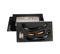 Protective Moto Handguards For Hon@&da CRF1000L 2015-2023 Motorcycle CNC Handlebar Grips Guard Brake Clutch Lever Protector(Orange Lever Guard)