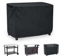 Protective Outdoor Cover for Dining and BBQ Tables Waterproof, Tear Resistant, Adjustable Drawstring for Secure Fit Against Elements (104 * 61 * 81cm)