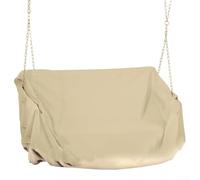 Protective Outdoor Swing Chair Cover with Easy and Tape Closure and Elastic Hem Cord for Secure Fit in Harsh Weather