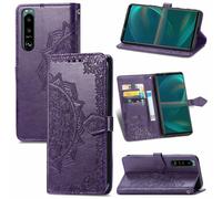 Protective Phone Case For Sony Xperia 5 III Cover Bag Pouch Bumper Purple