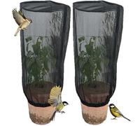 Protective Plant Covers, Garden Bird Barrier Mesh, 18x18 Inches Pot Netting with Fabric, Fruit Vegetable Cover for Breathable Design, Outdoor Plant Shield, Gardening Accessory for Tomato Blueberry