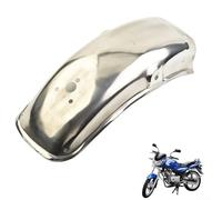 Protective rear mudguard made from stainless steel for Suzuki GN125 GN250 motorcycles to shield rear tires