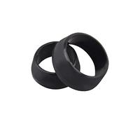 Protective Rubber Bike Seatpost Cover Cycling Rings Durable Accessories for Enhanced and Comfort (Black, S)