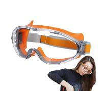 Protective Safety Glasses, Anti Splash Goggles, Universal Fit Anti Fog Eyewear for Workers, Dustproof Features Detailed, Industrial Equipment Category, Carpentry Welding Roofing Woodworking Outdoor