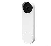 Protective Silicone Case Designed for Nest Doorbell Wired 3rd Generation with Easy Access to Functions (White)