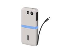 Protective Silicone Case for Anker 20000 mAh 87W A1383 Power Bank,Silicone Cover Sleeve Soft Shell with Lanyard for Anker 20000 mAh 87W A1383 Power Bank (gray)
