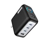 Protective Silicone Case for Anker Zolo 140W, Scratch-Proof, Shock-Proof, Charger Cover (Black)