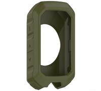 Protective Silicone Case For Garmin Edge MTB, Lightweight Shockproof Rubber Housing For Mountain Bike Equipment 81 * 53 * 17.5mm(Green)