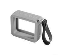 Protective Silicone Case for JBL For GO 2 Speakers Travel Friendly Design to Keep Your Device Safe and Secure (Gray)