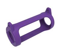 Protective Silicone Case for JBL Grip Speaker, Shockproof Cover with Shoulder Strap and Side Hooks for Portable Bluetooth Speaker Travel Carrying Accessories (Light Purple)
