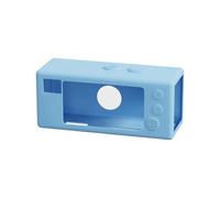 Protective Silicone Case for Kodak Charmera 1987 Key Chain Digital Camera Cover Sleeve Shockproof Dustproof Protection (Blue)