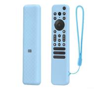 Protective Silicone Case For Sony RMF TX920U TX910U Remote With Snug Fit Cover And Convenient Lanyard For Easy Carrying(Light Blue)