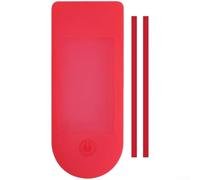 Protective Silicone Case For Xiaomi 4 Lite 2nd Gen Electric Scooter Display Screen Guard Against Scratches And Impacts Black Color(Red)