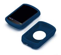 Protective Silicone Case with Tempered Film Screen Cover Compatible with For Garmin Edge 540/840 Bike Computers (blue)