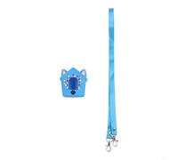 Protective Silicone Cover for Bitzee Interactive Toy - Anti-Fall Dustproof Sleeve - Portable Carrying Case with Strap - Multi-Colour - 8.2x8x5cm(Blue)