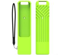 Protective Silicone Cover for LG MR25GA Remote Control with Luminous Glow Feature and Lanyard, Designed to Absorb Light and Emit Glow in Low Light Conditions (Luminous Green)