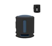 Protective Silicone Cover for SONY SRS-XB 100/SRS-XB 13 Portable Bluetooth Speakers - Shockproof, Dustproof, and Waterproof for Worry-Free Use Anywhere,Black