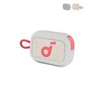 Protective Silicone Cover for SoundCore Select 4 Go (2024 Release) Portable Bluetooth Speakers - Shockproof, Dustproof, and Waterproof for Worry-Free Use Anywhere,White