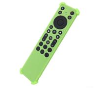 Protective Silicone Cover for TCL RC813A RC923A Remote - Drop Proof Anti-Collision Shell - Soft Touch Red(Fluorescent Green)