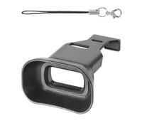 Protective Silicone Eyepiece Cover For A7CII A7CR Reduces Reflection Includes Anti Drop Attachment Cord Anti Fatigue Viewfinder Accessory