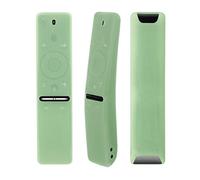 Protective Silicone Remote Case for Samsung Smart TV BN59-01266A BN59-01241A BN59-01260A BN59-01259E Remote Control, Washable, Shockproof and Skin-Friendly Remote Cover (Glow in The Dark, Green)
