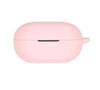 Protective Sleeve for Beats Solo Buds, Bluetooth headphone Dustproof Shockproof Anti-scratch Silicone Cover Shell with Hook Earphone Protective Accessories (pink)