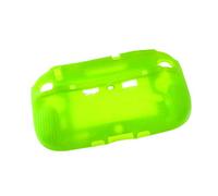 Protective Soft Rubber Silicone Shell Case Cover for for Wii U Gamepad Controller (Green)