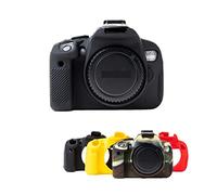Protective Soft Silicone Black Camera Case Armor Skin Body Cover Protector for Canon EOS 600D / EOS Rebel T3i / EOS Kiss X5 Digital Camera DSLR