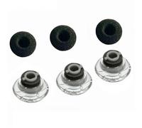 Protective Sponge Eartips Cover+Soft Silicone Earbuds Caps For Plantronics Voyager Legend/UC Earplug Protector Replacement Keeping Earphone All-day Fresh and Comfortable (3*Medium)