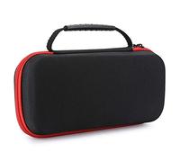 Protective Storage Bag, EVA Game Consoles Storage Bag, Hard Bag With Large Space Game Console for Red zipper