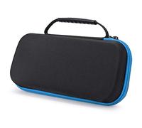 Protective Storage Bag, EVA Game Consoles Storage Bag, Hard Bag With Large Space Switch Game Console for Nintendo Blue zipper