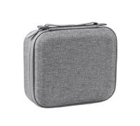 Protective Storage Bag for 4 Controller Shockproof and Waterproof Fabric Hard Shell for Secure Travel Carabiner Clip Backpacks