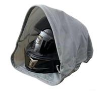 Protective Storage Bag for Motorcycle Helmets Featuring Drawstring Closure to Keep Helmets Safe from Dust (Gray)