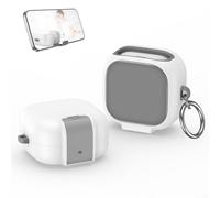 Protective Storage Case for Galaxy Buds 4 Pro Maintaining Alignment and Reducing Risk of Internal Shifting (white)