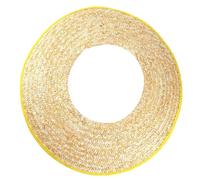 Protective Sun Shade For Construction Helmets 45cm/50cm Diameter Sun Shield Straw Visors Brims For Hard Hats Protective Hard Hats Brim