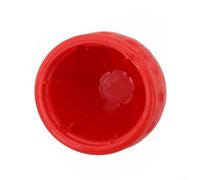 Protective Tow Ball Cover Cap 50mm Size for Trailer Hitch, Made from Resistant Soft PVC, Suitable for Semi Trailers, Trucks, and Cars (Red)