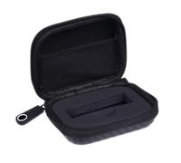 Protective Travel/Storage Case for Ledger Nano S Bitcoin/Cryptocurrency Wallet - Durable Nylon Hardshell Case with Mesh Pocket (for USB cable) and Carabiner - High Grade Zipper - Lightweight
