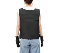 Protective Vest, Lightweight Outdoor Training Protective Stab Vest with Anti-Cut Gloves, Breathable Protective Gear for Hunting, Paintball, and CS Games