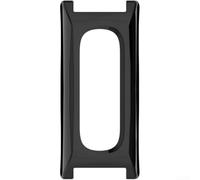 Protective Watch Case For Fitbit Air 12mm Inner Diameter Hard Pc Material Shockproof Cover Sl lack Color Shield Against Scratches And Daily Wear Lightweight Design Easy Install(Black)